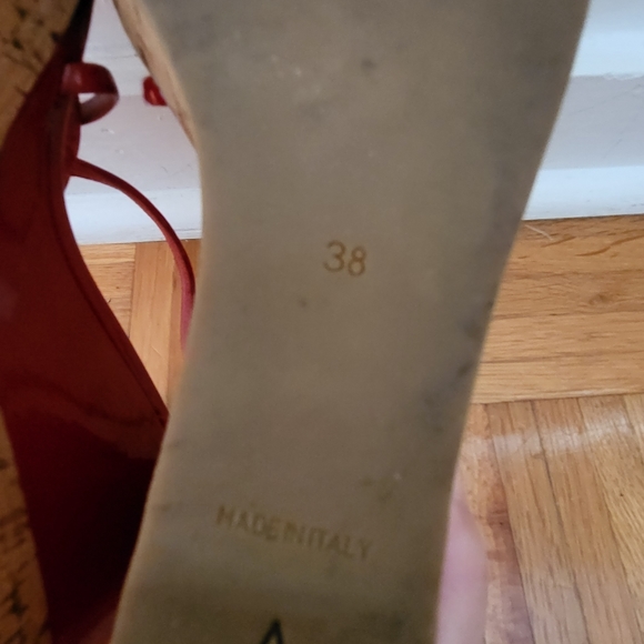 Prada Red Wedge - Picture 6 of 6